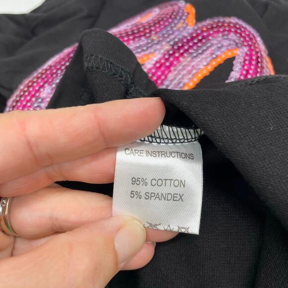 NWT Blended Spirit Size 6 Boo Sparkle Sweatshirt - Picture 4 of 4